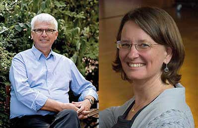 AltLandesbischof Dr. Johannes Friedrich und Dr. Gabriele Hoerschelmann